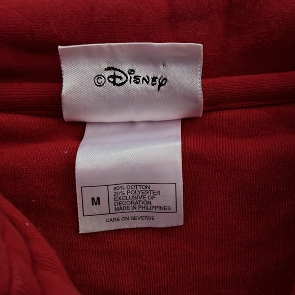 Vintage Disney World pullover zip top sweatshirt with pockets in both sides. - Picture 5 of 6